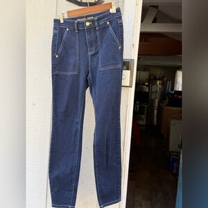 Michael Kors women’s Chloe Dark Blue Straight Jeans size 2